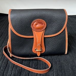 Vintage Dooney & Bourke Essex All Weather Leather Crossbody Bag